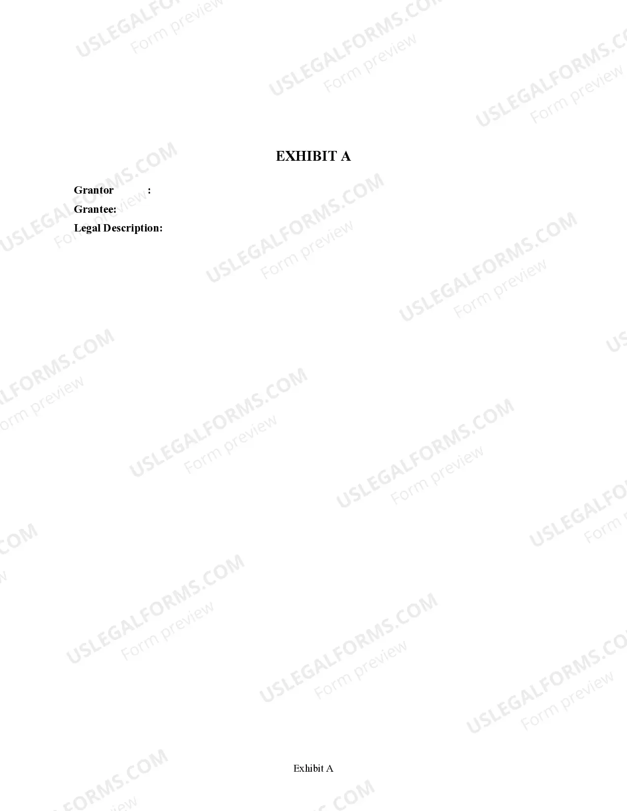 Preview Quitclaim Deed from a Limited Liability Company to a Corporation