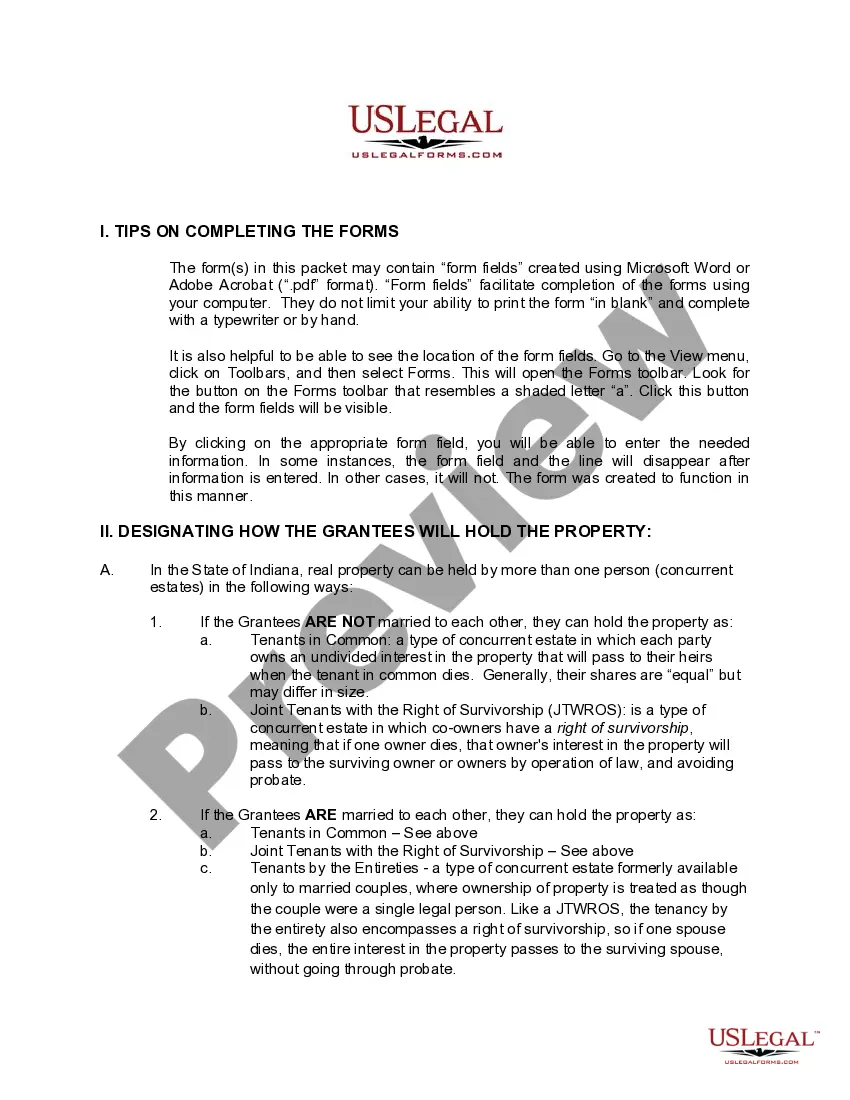 Preview Quitclaim Deed from a Limited Liability Company to Two Individuals / Husband and Wife.