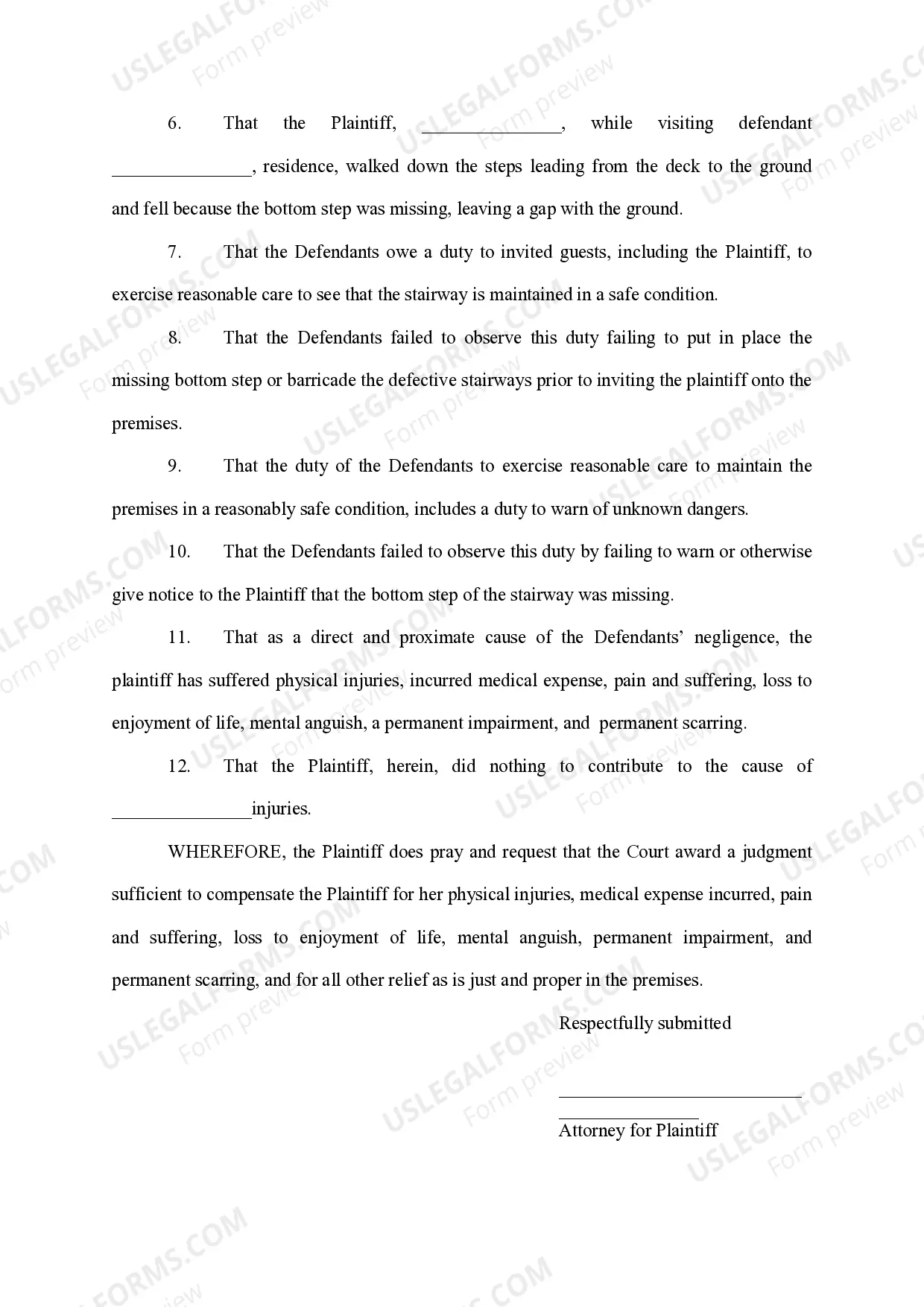 Preview Amended Complaint