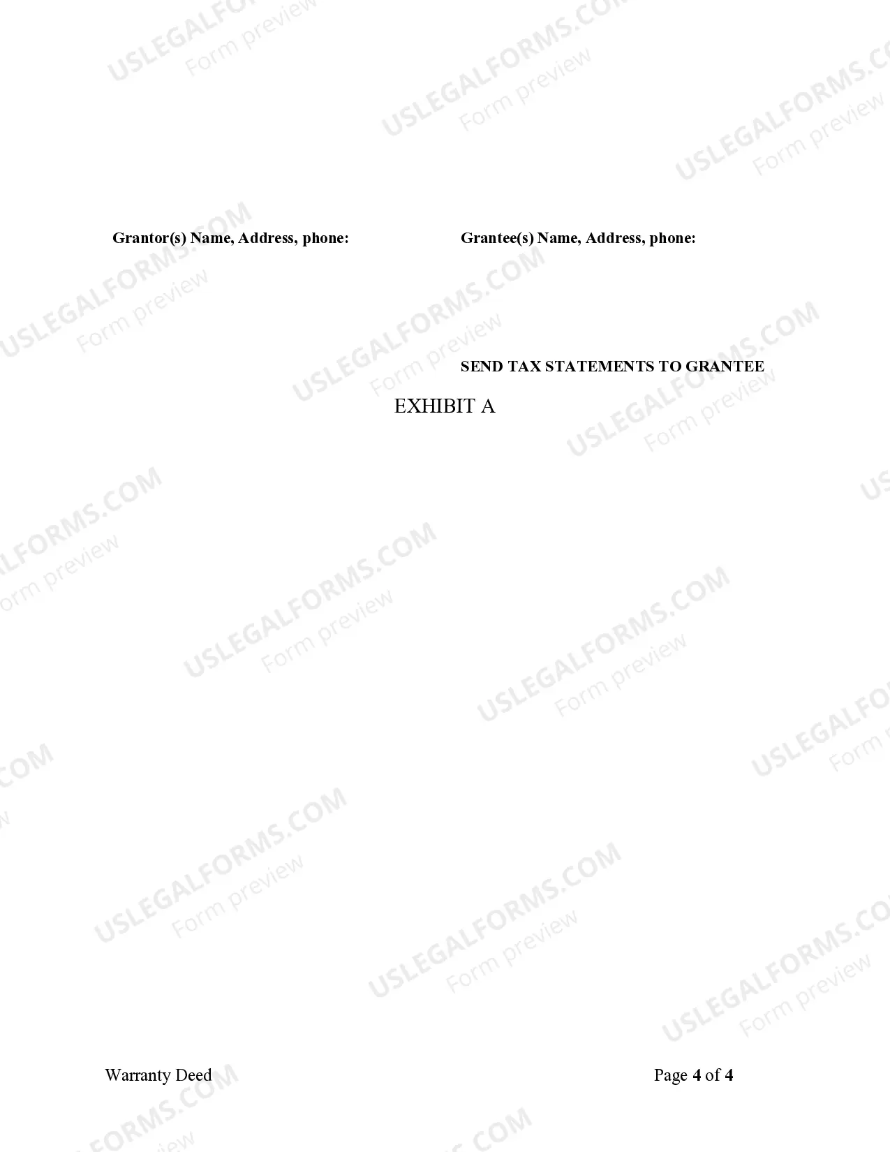 Preview Warranty Deed from two Individuals to LLC