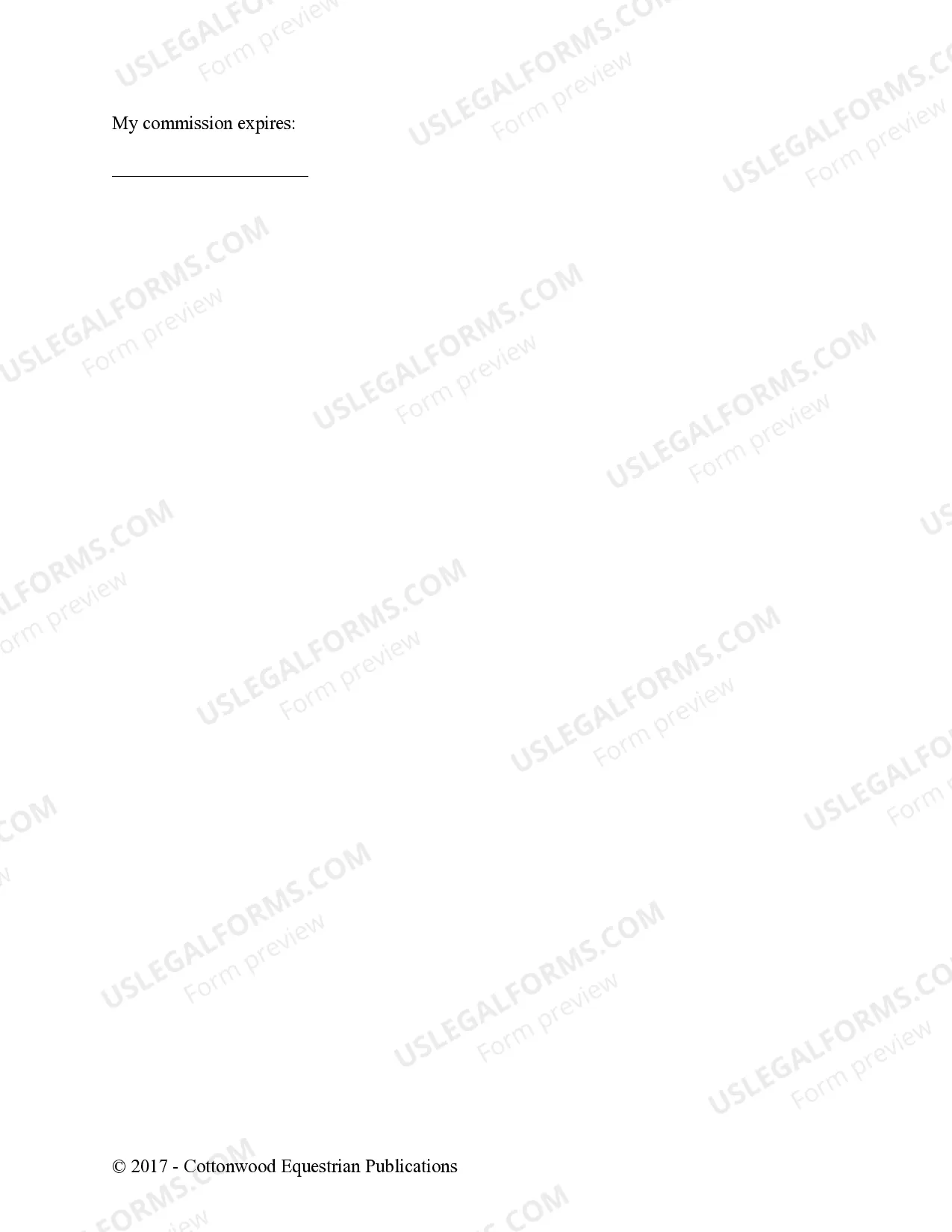 Preview Authorization To Obtain Medical Treatment For Minor Child - Horse Equine Forms