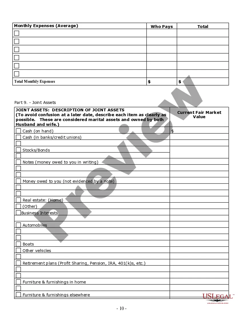 Indiana Divorce Worksheet and Law Summary for Contested or Uncontested Case of over 25 pages - Indiana Divorce Asset Worksheet | US Legal Forms Indiana Divorce Worksheet and Law Summary for Contested or Uncontested Case of over 25 pages - Indiana Divorce Asset Worksheet | US Legal Forms