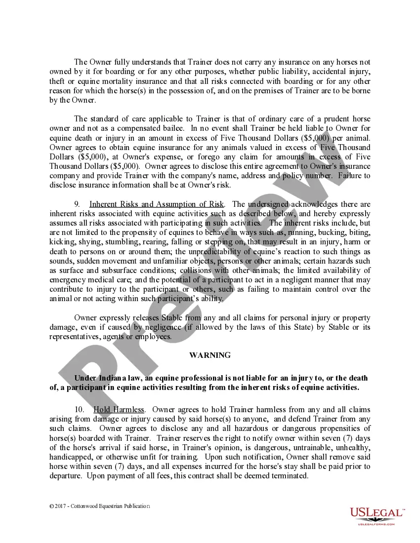 Get Training Contract - Horse Equine Forms Preview Training Contract - Horse Equine Forms
