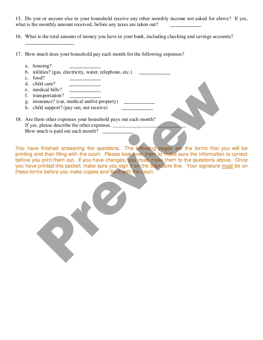 Indiana Verified Motion for Fee Waiver - Indiana Divorce Fee 