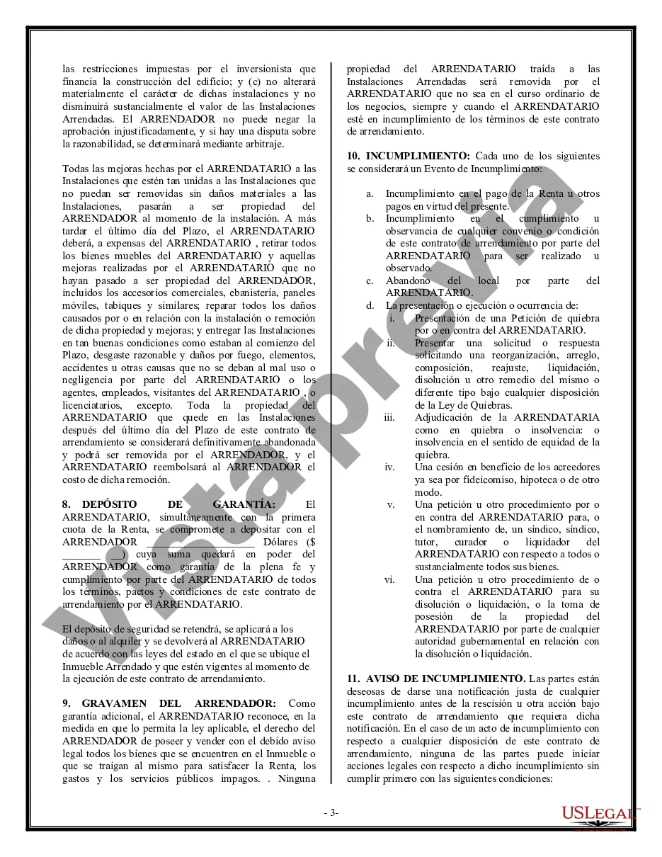 Preview Arrendamiento de edificio o espacio comercial