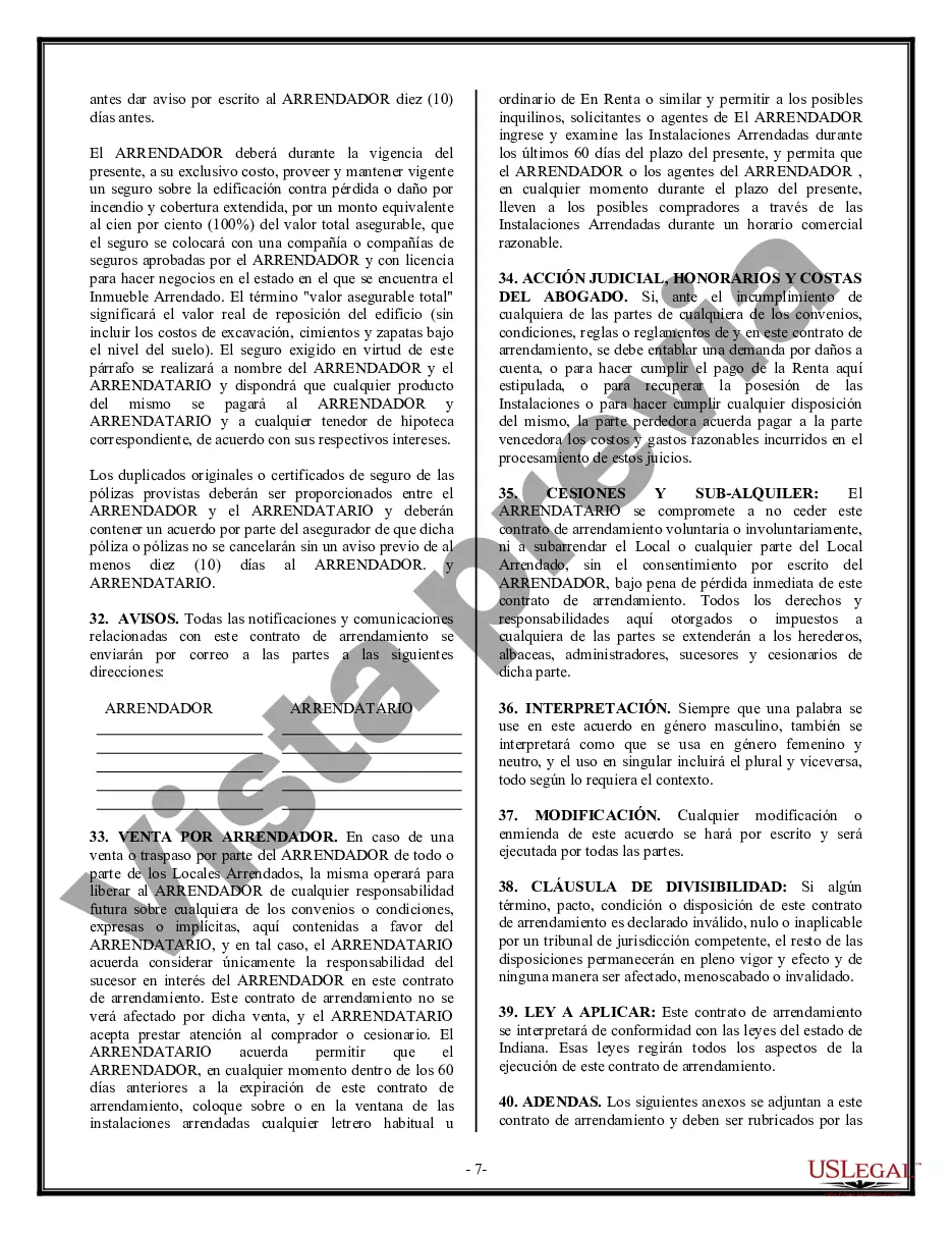 Preview Arrendamiento de edificio o espacio comercial