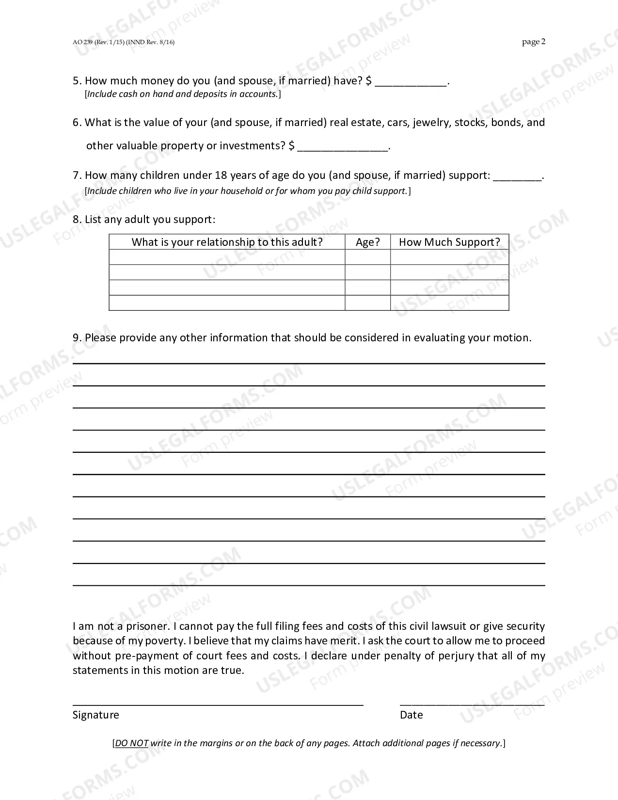 Preview Social Security Complaint Form