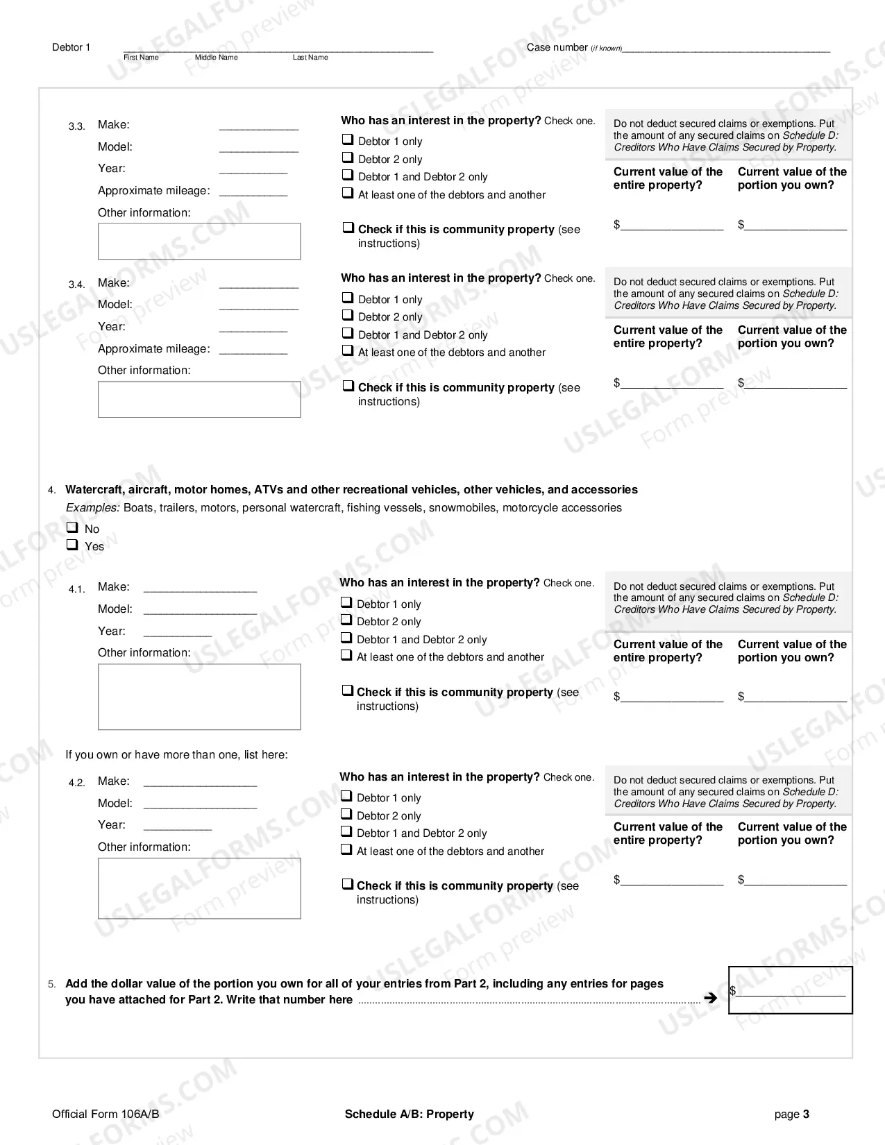 Preview Involuntary Petition Against an Individual