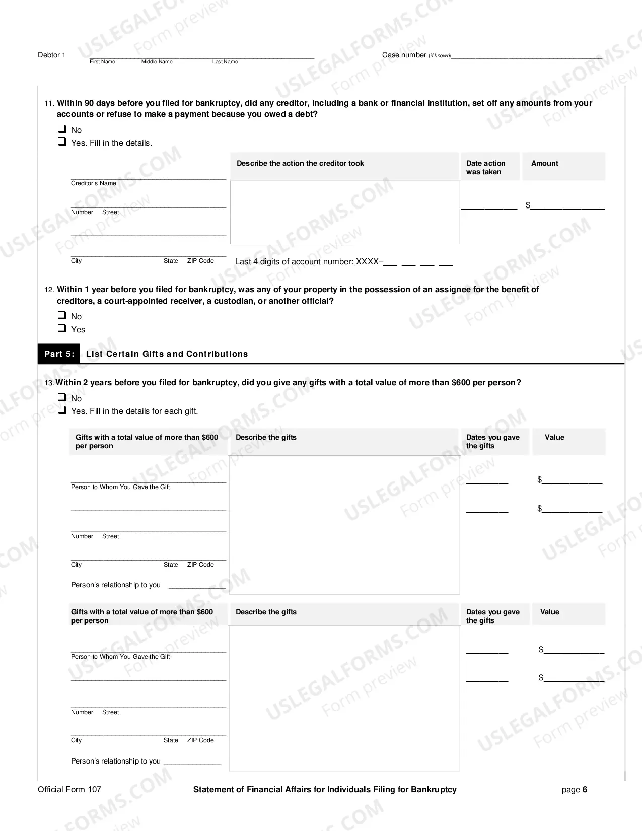 Preview Schedule I: Your Income (individuals)