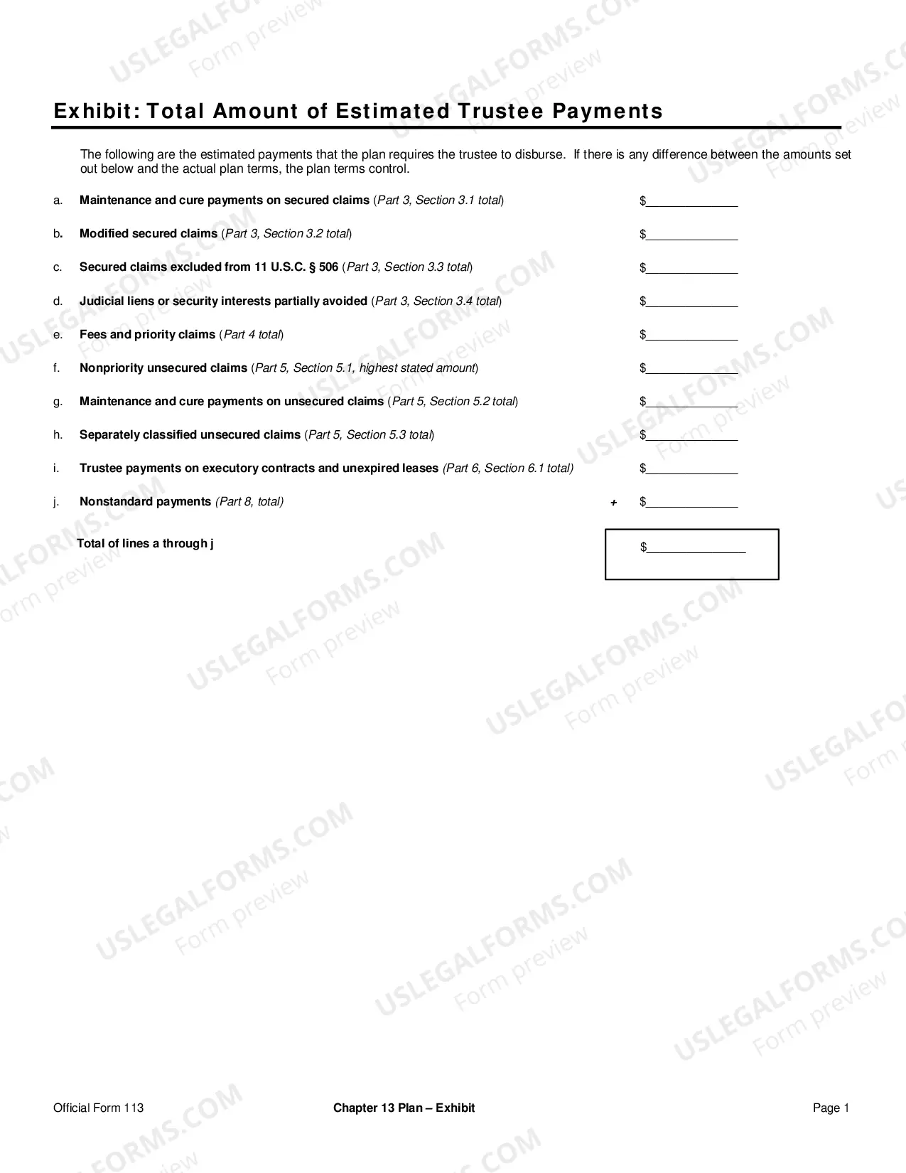 Preview Schedule J-2: Expenses for Separate Household of Debtor 2 (individuals)