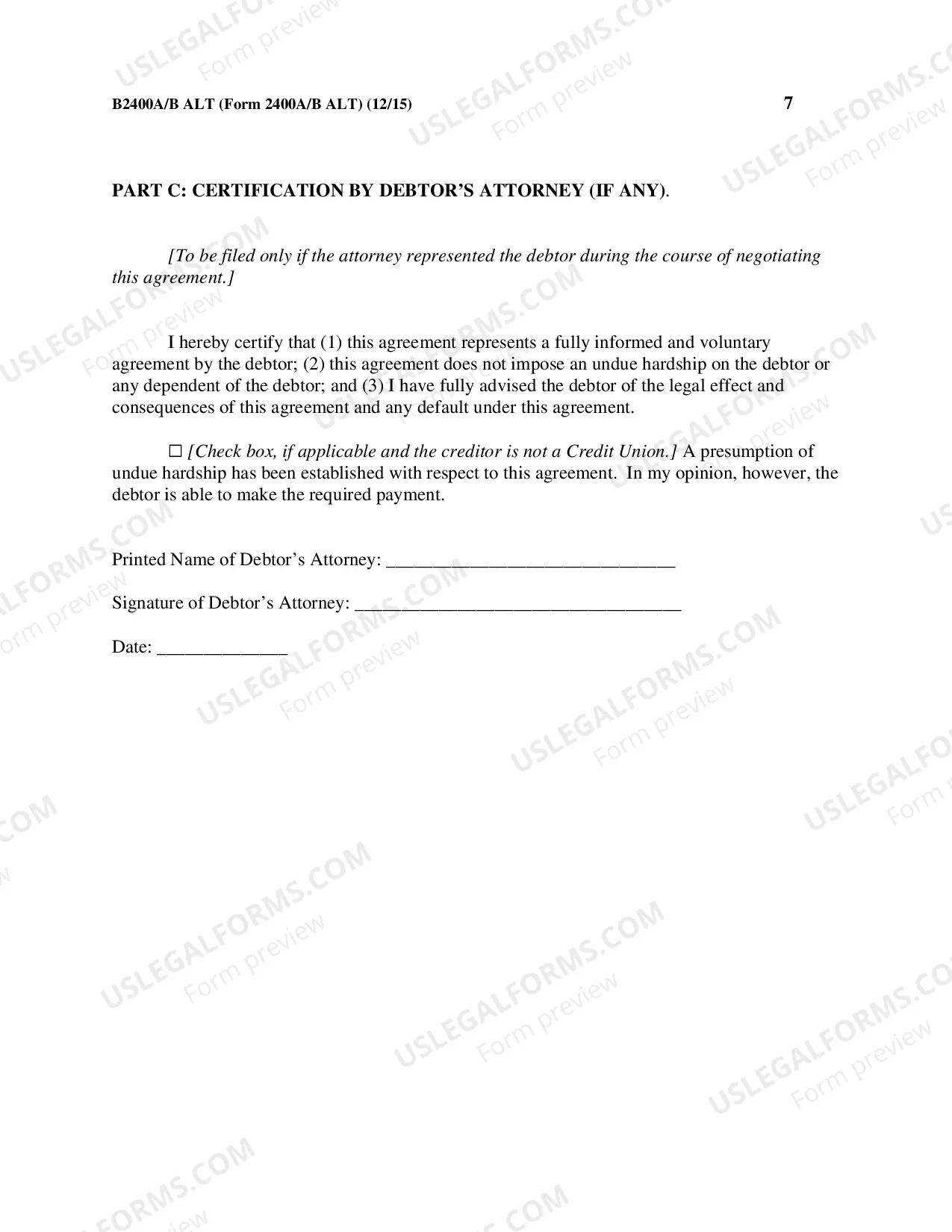 Preview Order Fixing Time to Object to Proposed Modfication of Confirmed Chapter 12 Plan