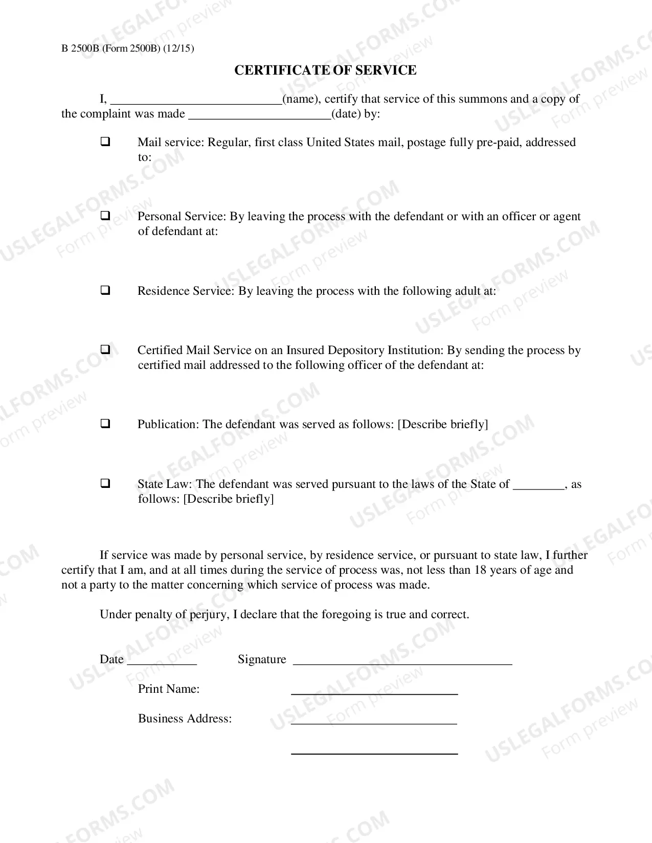 Preview Order on Reaffirmation Agreement