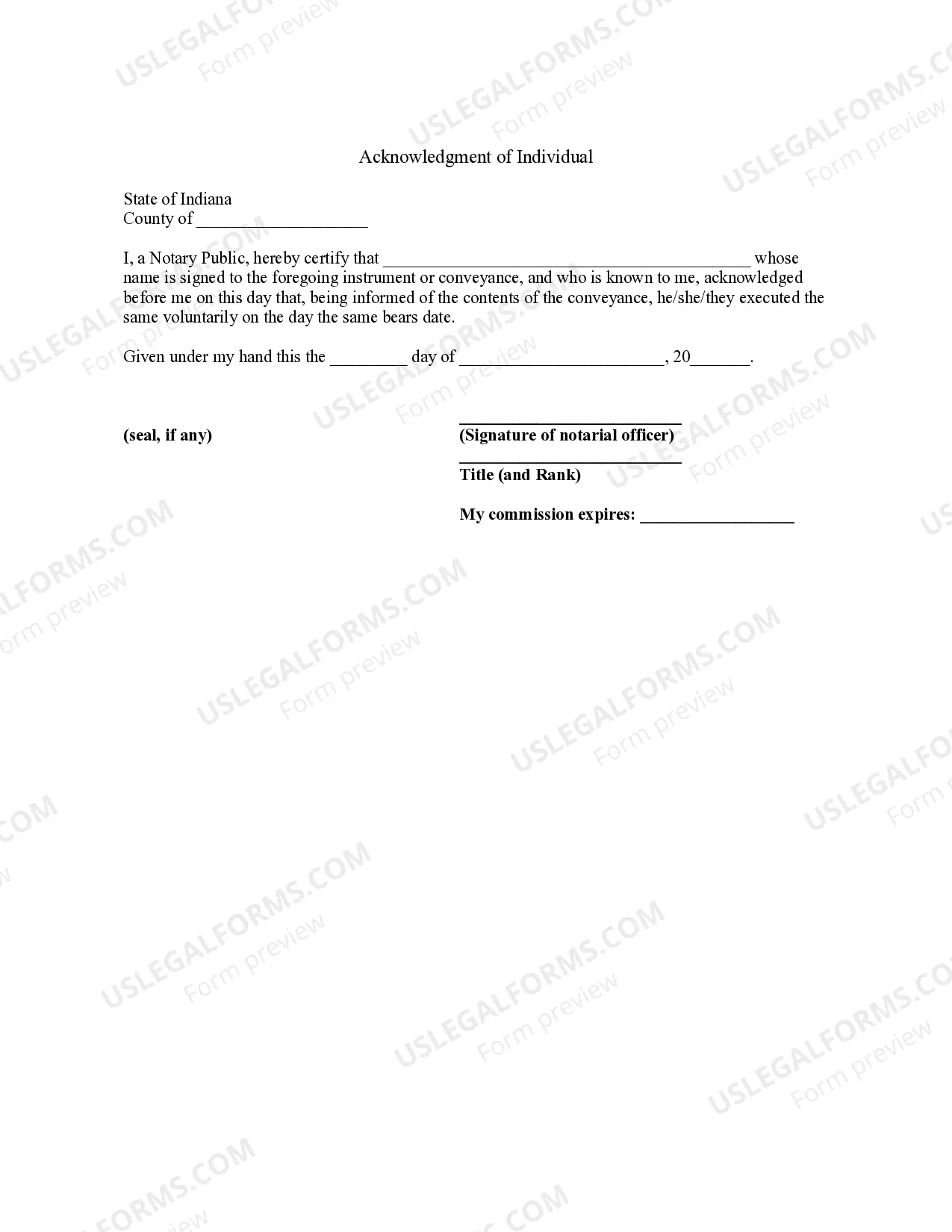 Preview Bill of Sale without Warranty by Individual Seller