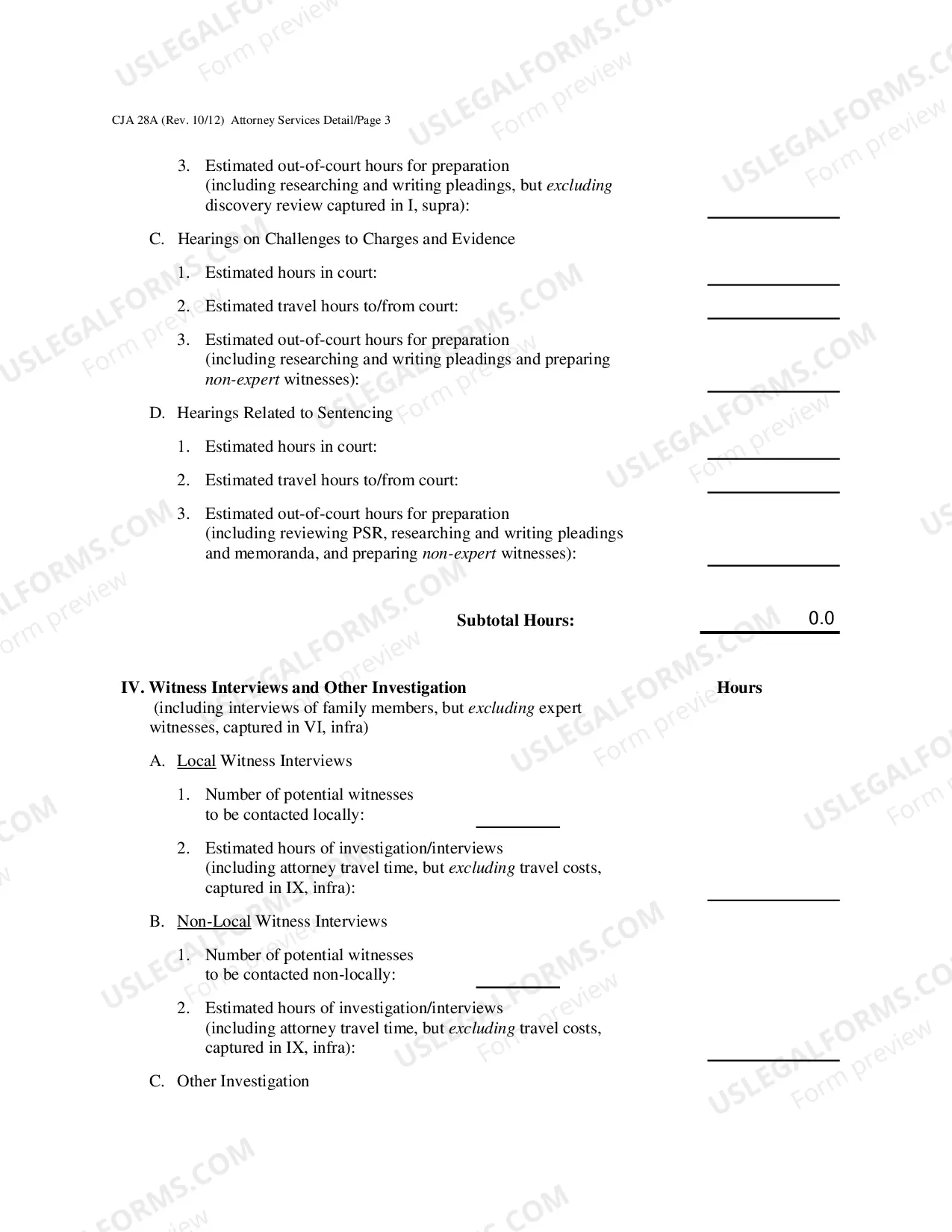 Preview Guidance to Attorneys in Drafting the Memorandum for a Claim in Excess of the Case Compensation Maximum (District Court)