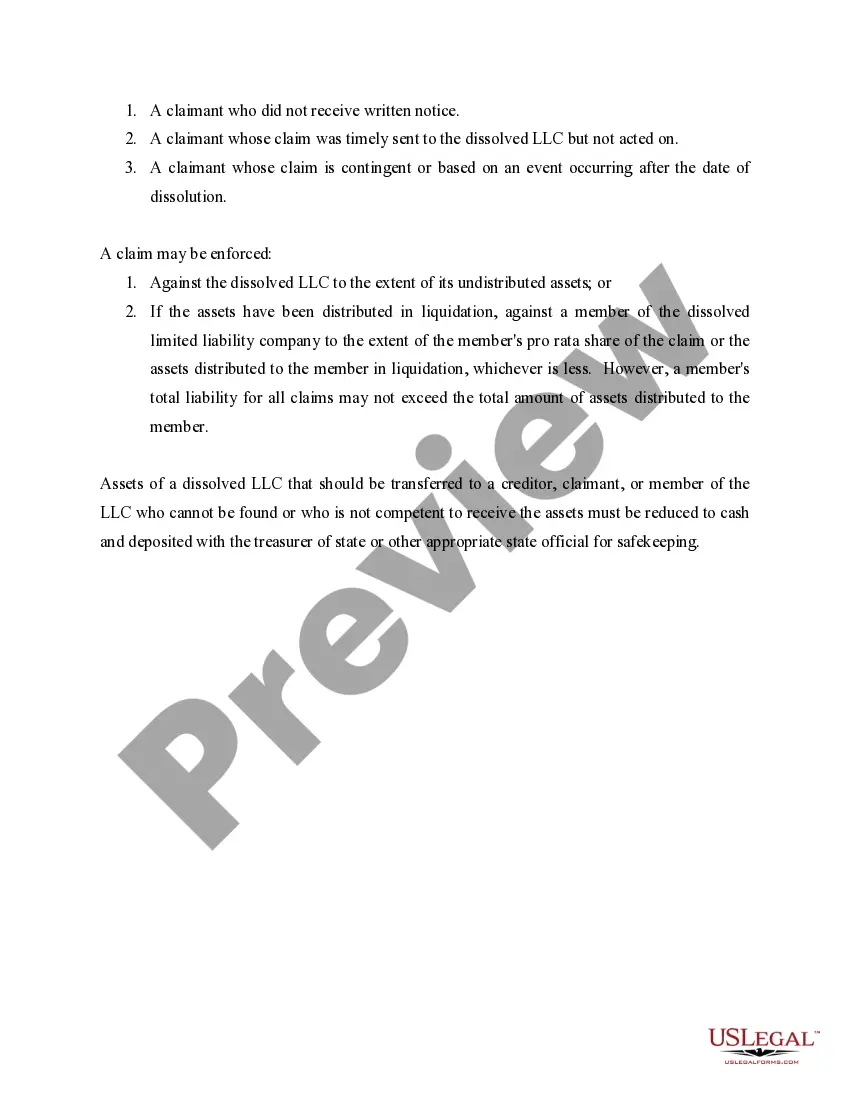 Get Indiana Dissolution Package to Dissolve Limited Liability Company LLC - Electronic Version Preview Indiana Dissolution Package to Dissolve Limited Liability Company LLC - Electronic Version