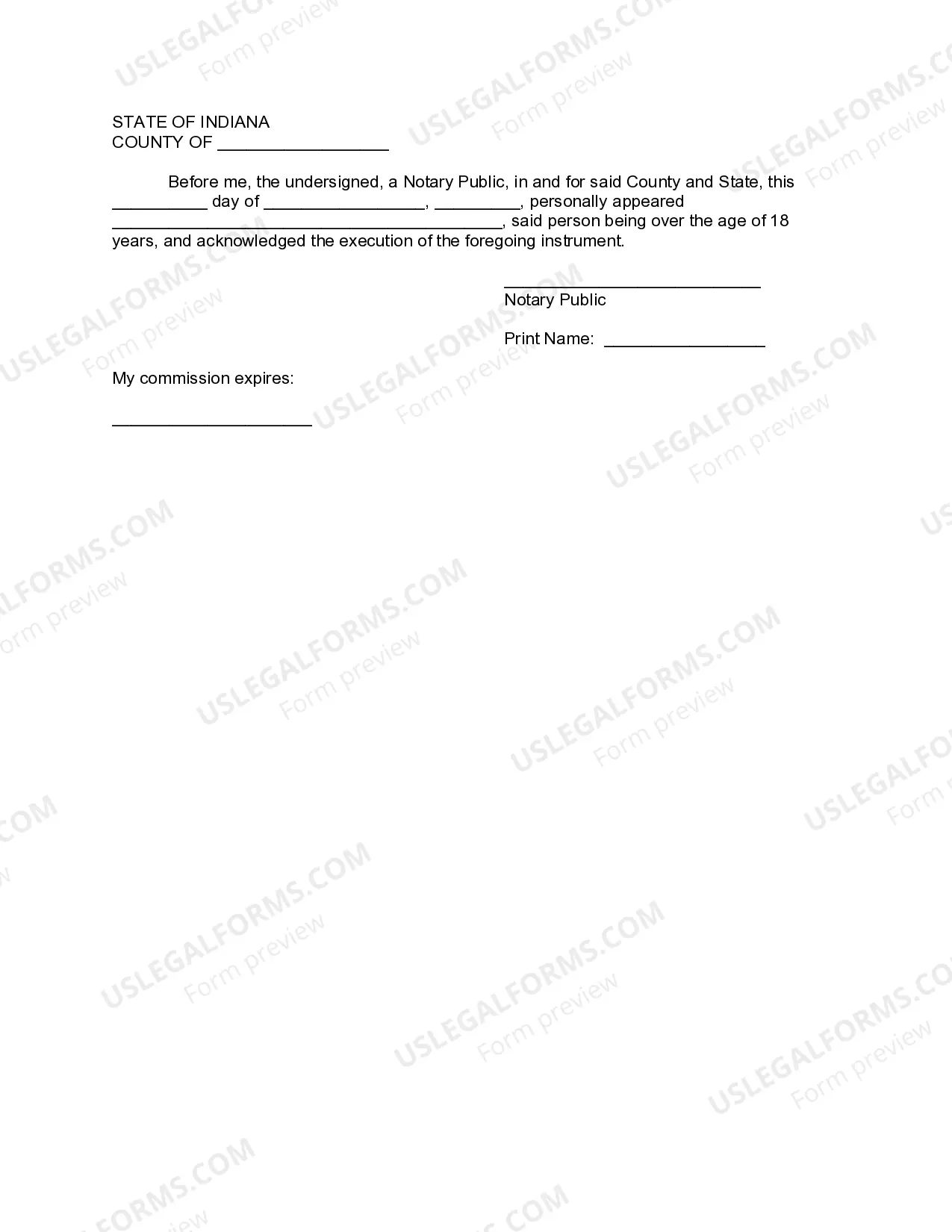 Preview Amendment to Living Trust