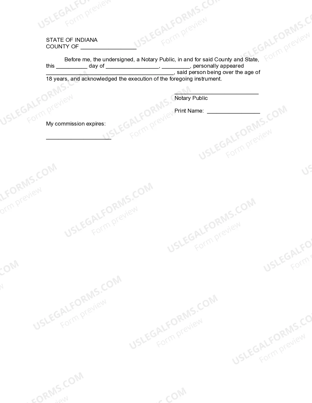 Preview Revocation of Living Trust