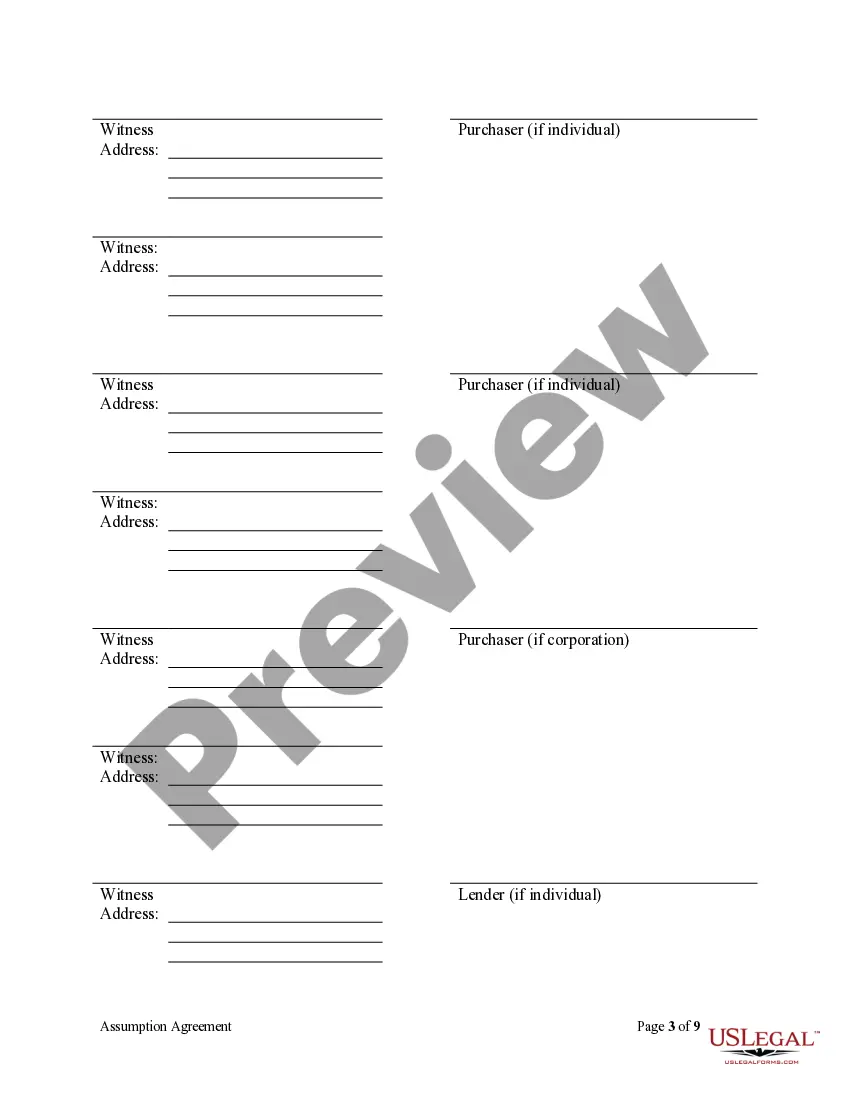 Get Assumption Agreement of Mortgage and Release of Original Mortgagors Preview Assumption Agreement of Mortgage and Release of Original Mortgagors