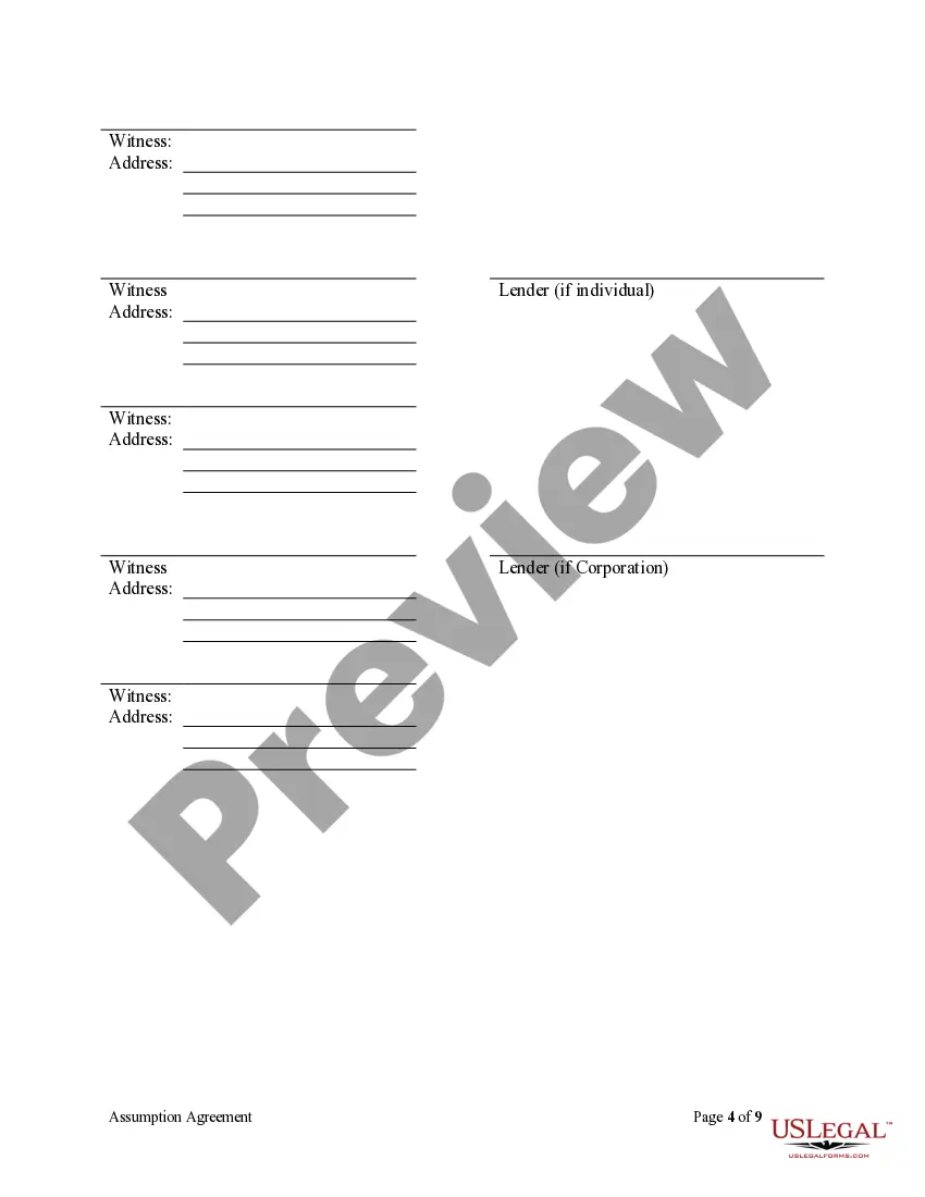 Get Assumption Agreement of Mortgage and Release of Original Mortgagors Preview Assumption Agreement of Mortgage and Release of Original Mortgagors