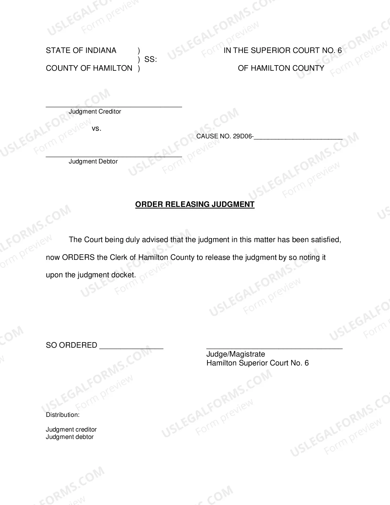 Preview Request to Release Judgment and Order (PDF)Opens a New Window.