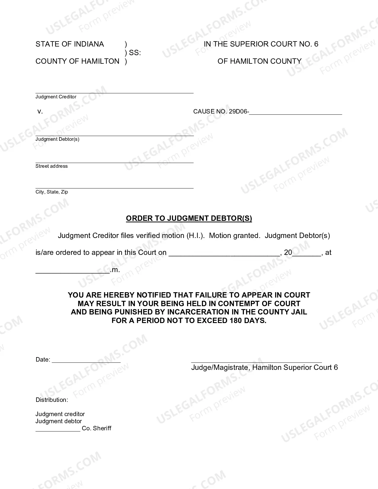 Preview Verified Motion for Proceeding Supplemental and Order - Debtor Only (PDF)Opens a New Window.
