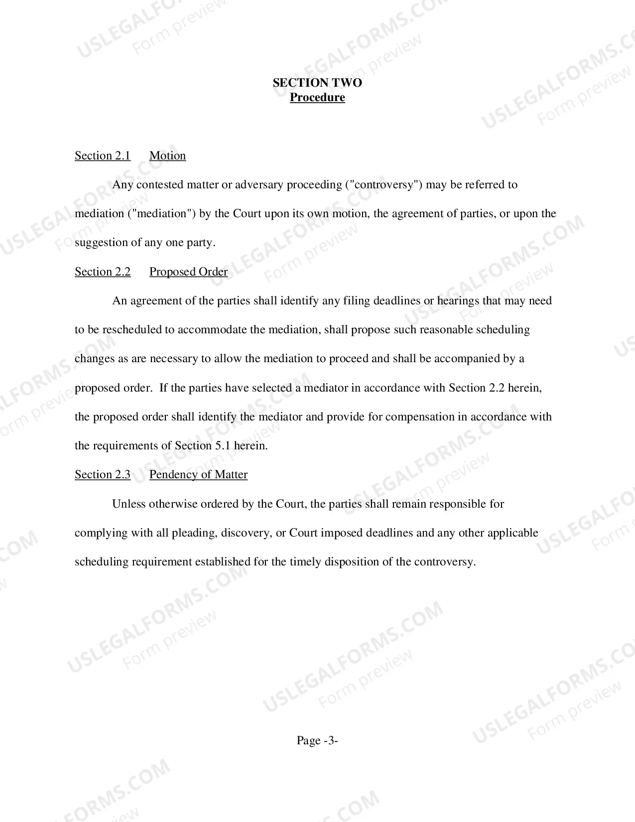 Preview 2001-02: Alternative Dispute Resolution (7/7/2015)