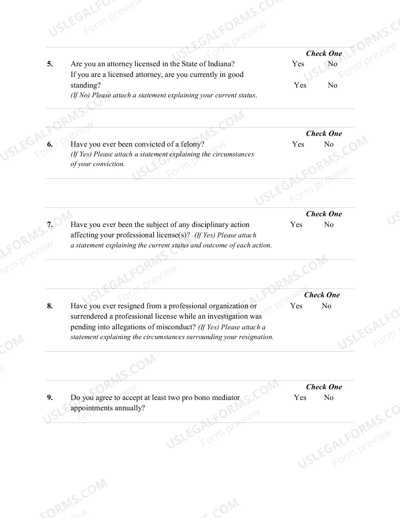 Preview Mediator Registry Application