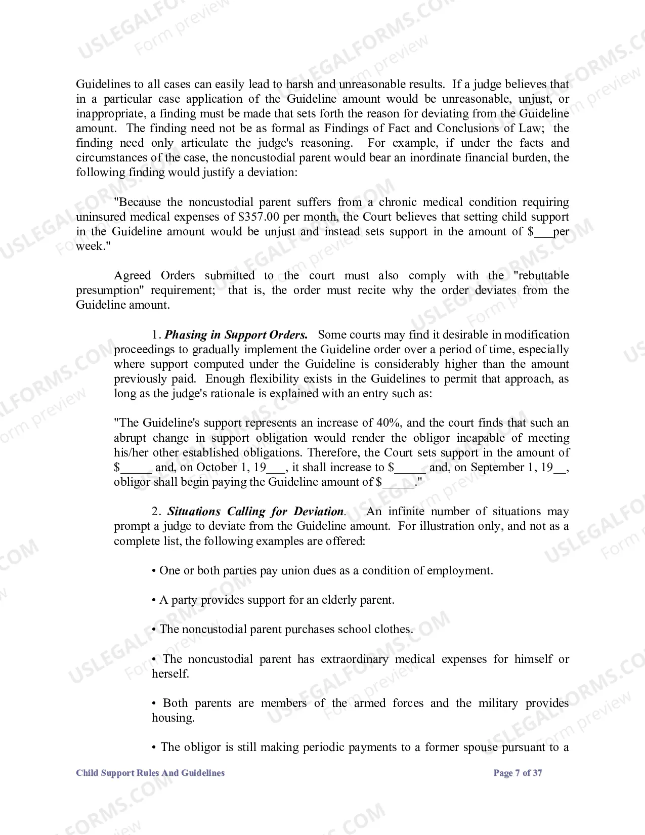 Preview 2004 Child Support Guidelines