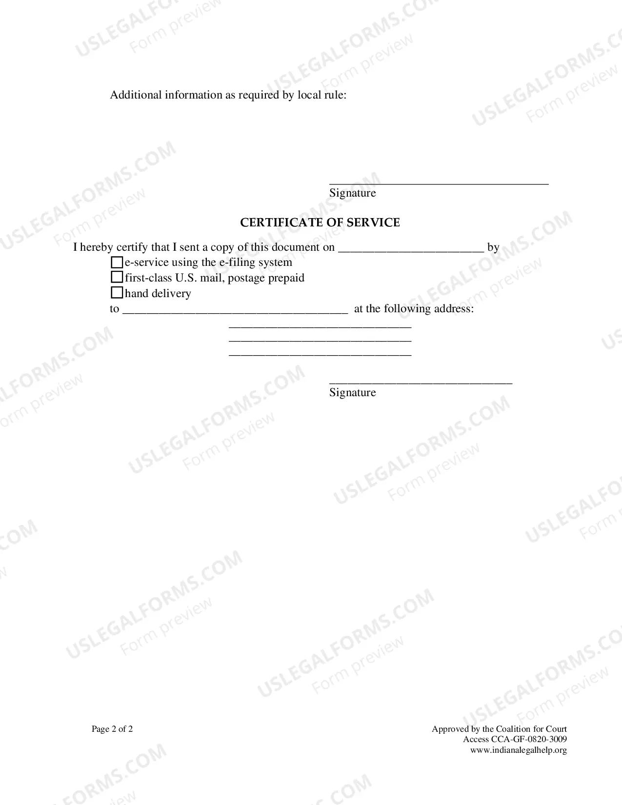 Preview Minor Name Change Packet - Parents Agree