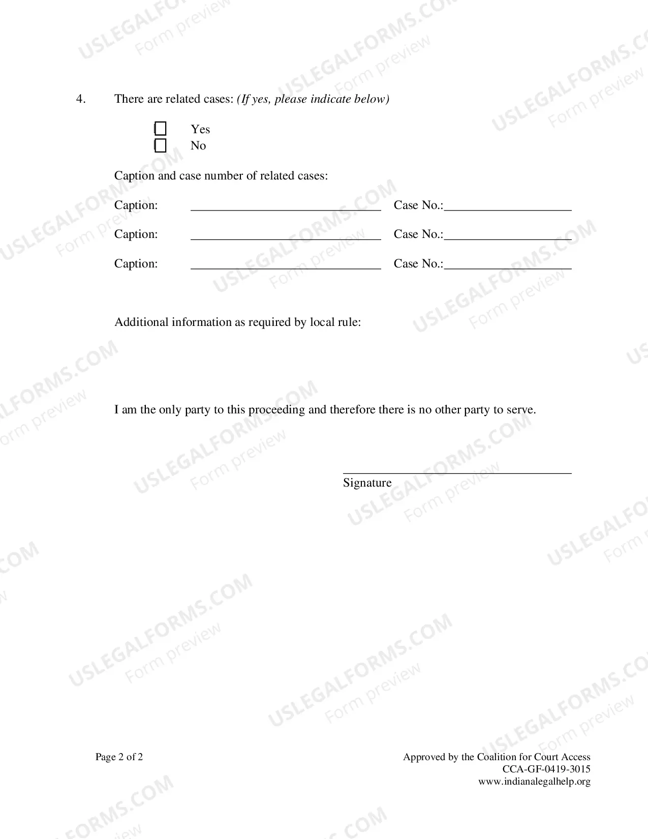 Preview Minor Gender Marker Change Packet