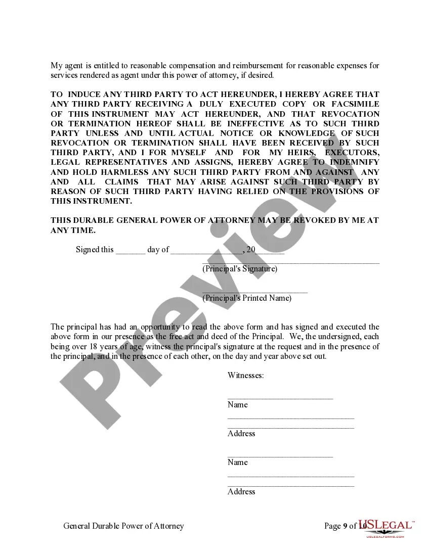 Get General Durable Power of Attorney for Property and Finances or Financial Effective Immediately Preview General Durable Power of Attorney for Property and Finances or Financial Effective Immediately
