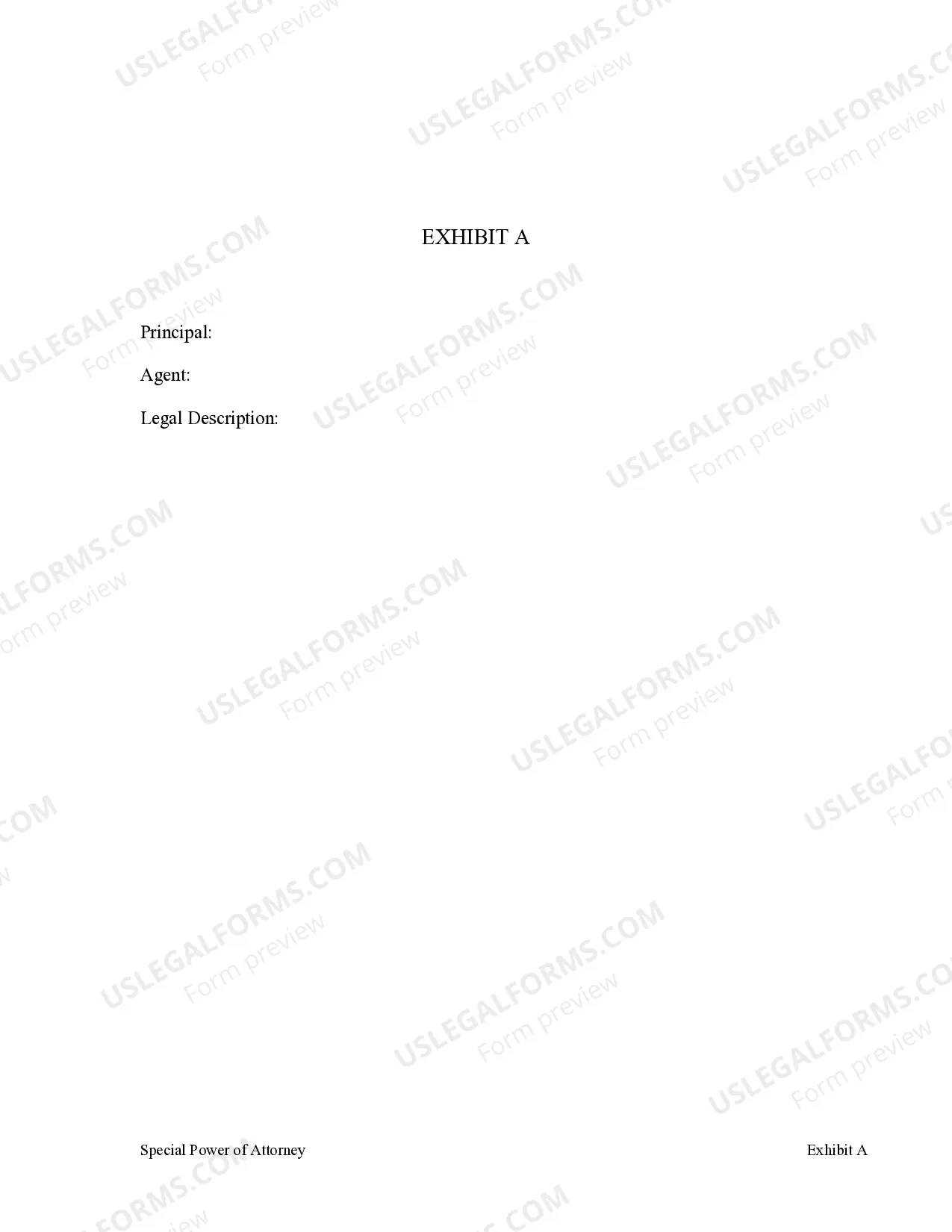 Preview Special or Limited Power of Attorney for Real Estate Purchase Transaction by Purchaser