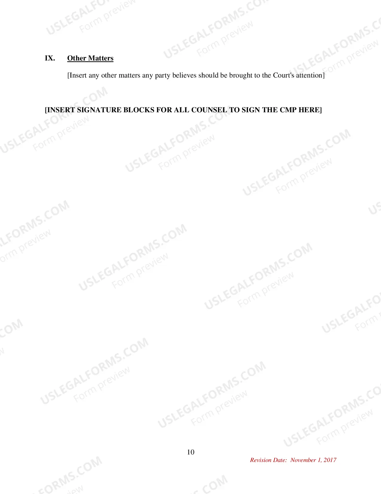Preview Case Mangement Plan Summary (Instructions Sample And Form)