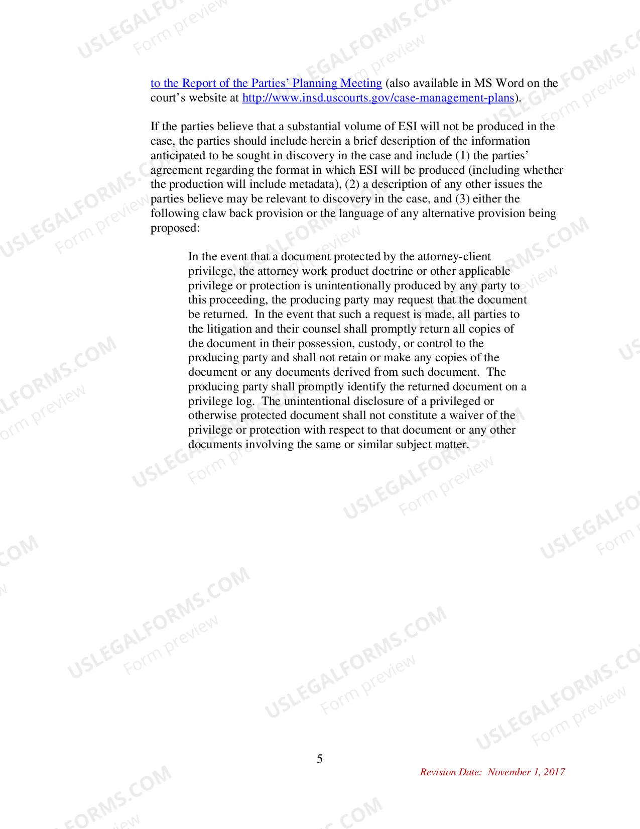 Preview Case Mangement Plan Summary (Instructions Sample And Form)