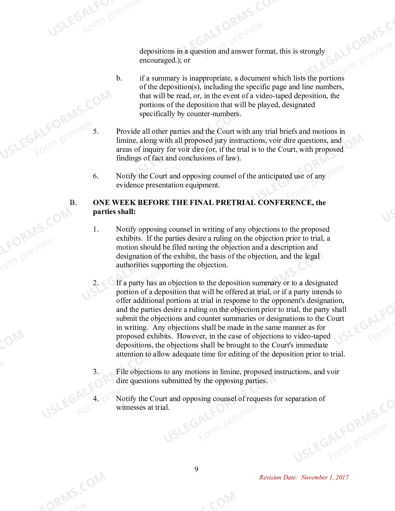 Preview Case Management Plan