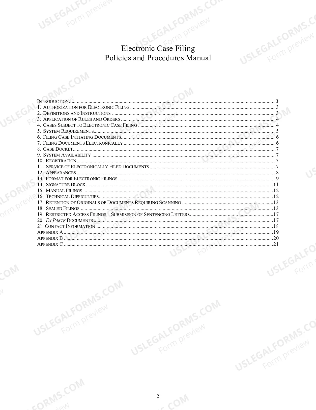 Preview Electronic Case Filing Attorney Registration Form