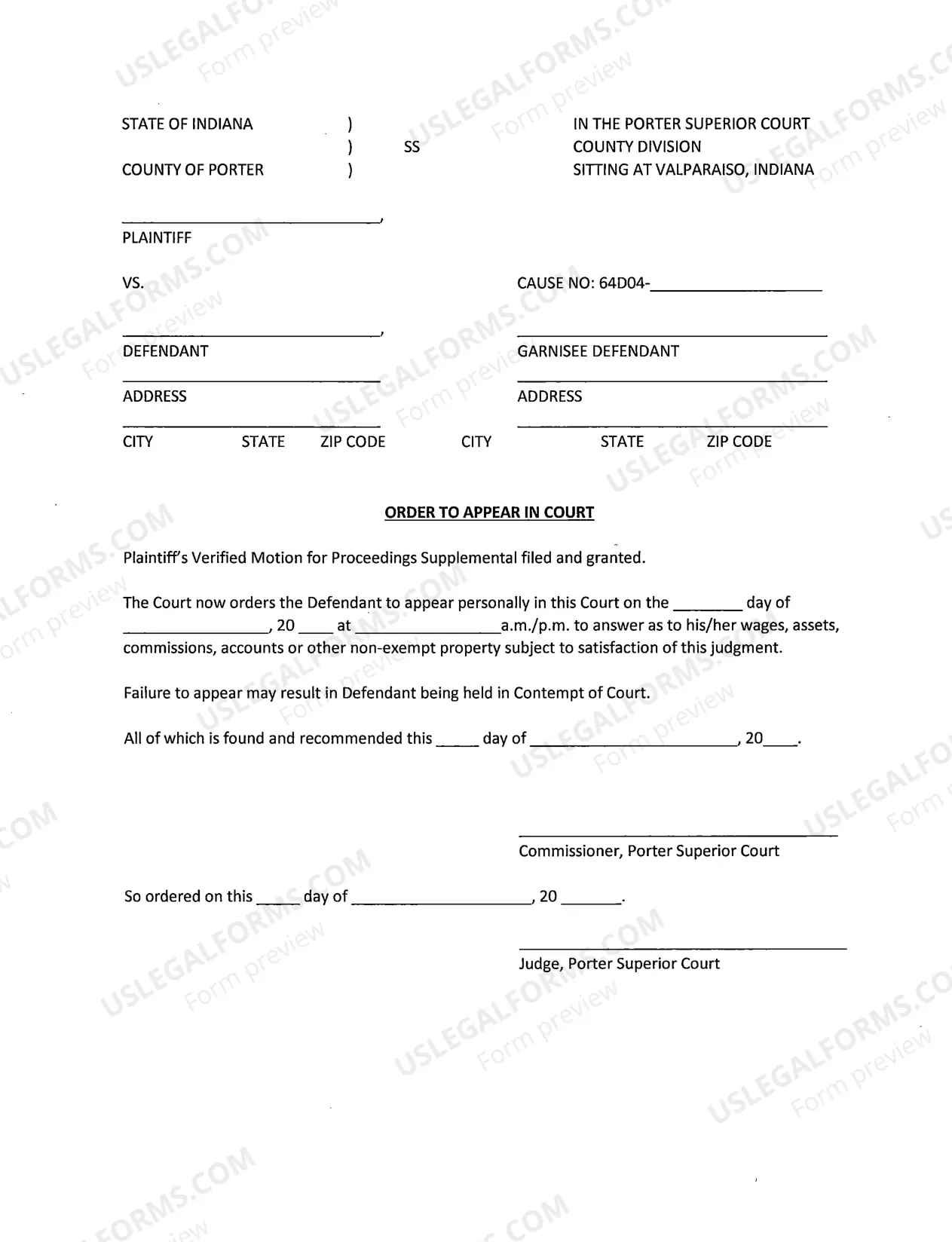 Preview Verified Motion For Proceedings Supplemental