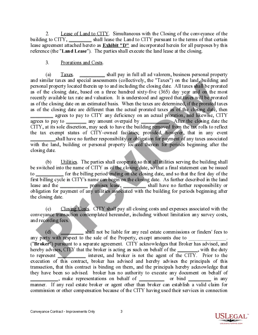 Get Conveyance Contract Preview Conveyance Contract