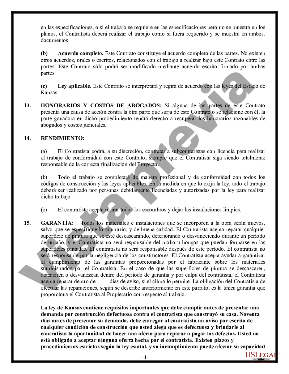 Preview Contrato de pintura para contratista