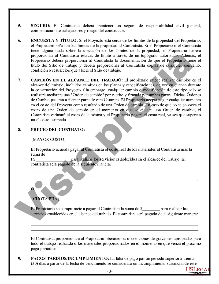 Preview Contrato HVAC para contratista