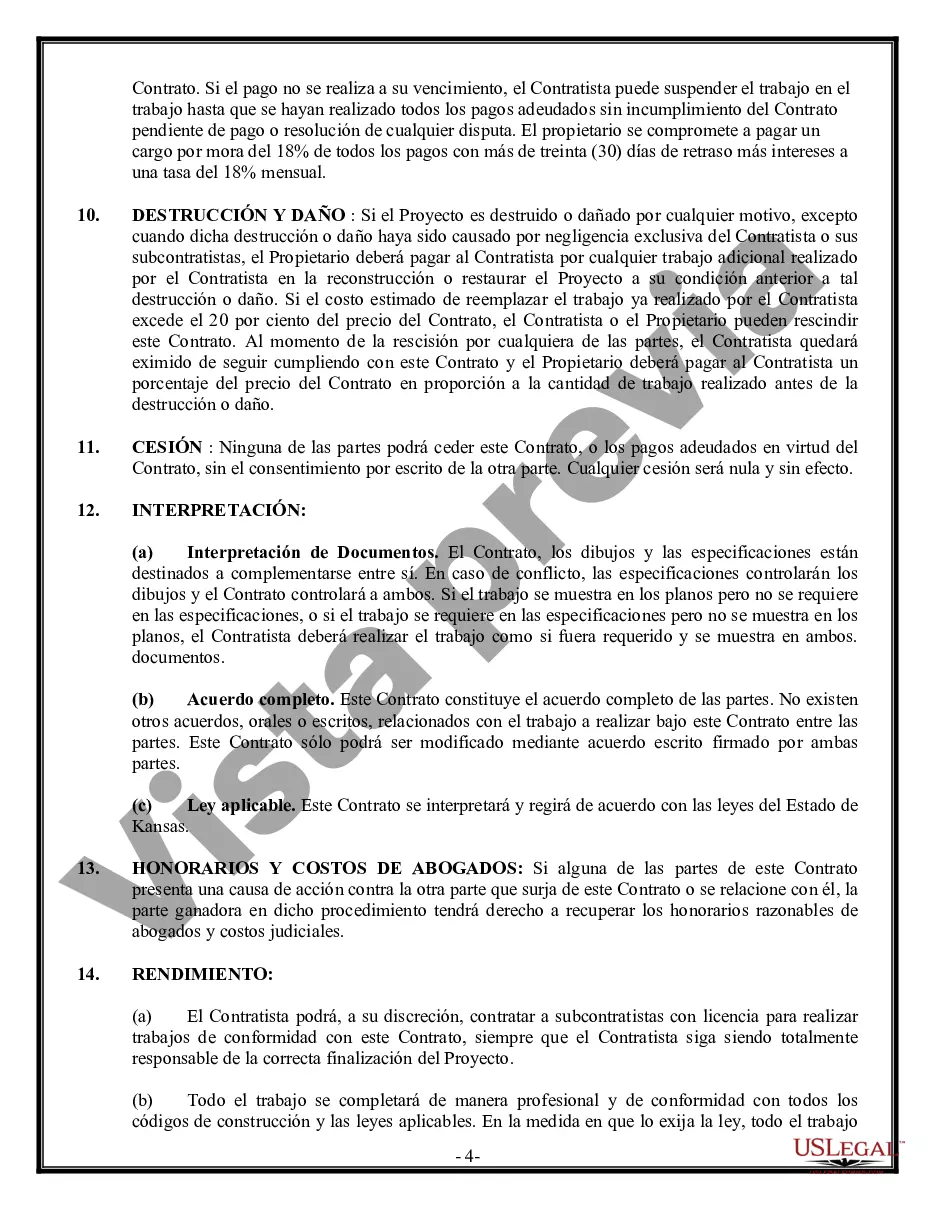 Preview Contrato HVAC para contratista