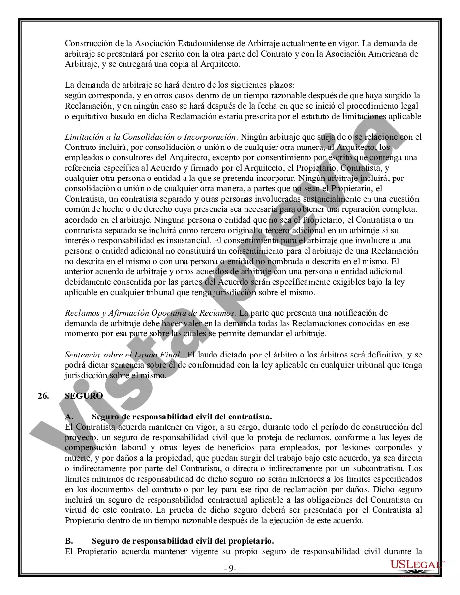 Preview Contrato Comercial para Contratista