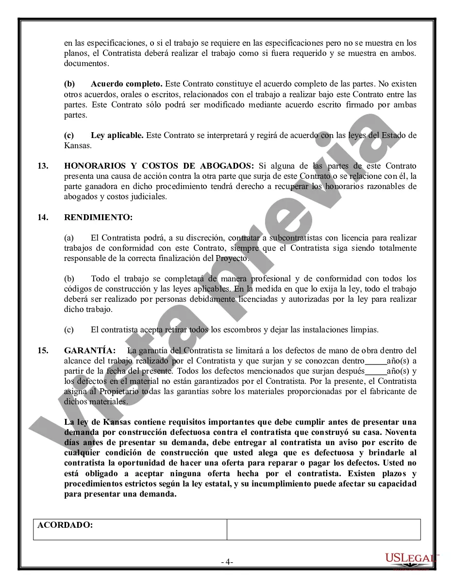 Preview Contrato de revestimiento para contratista