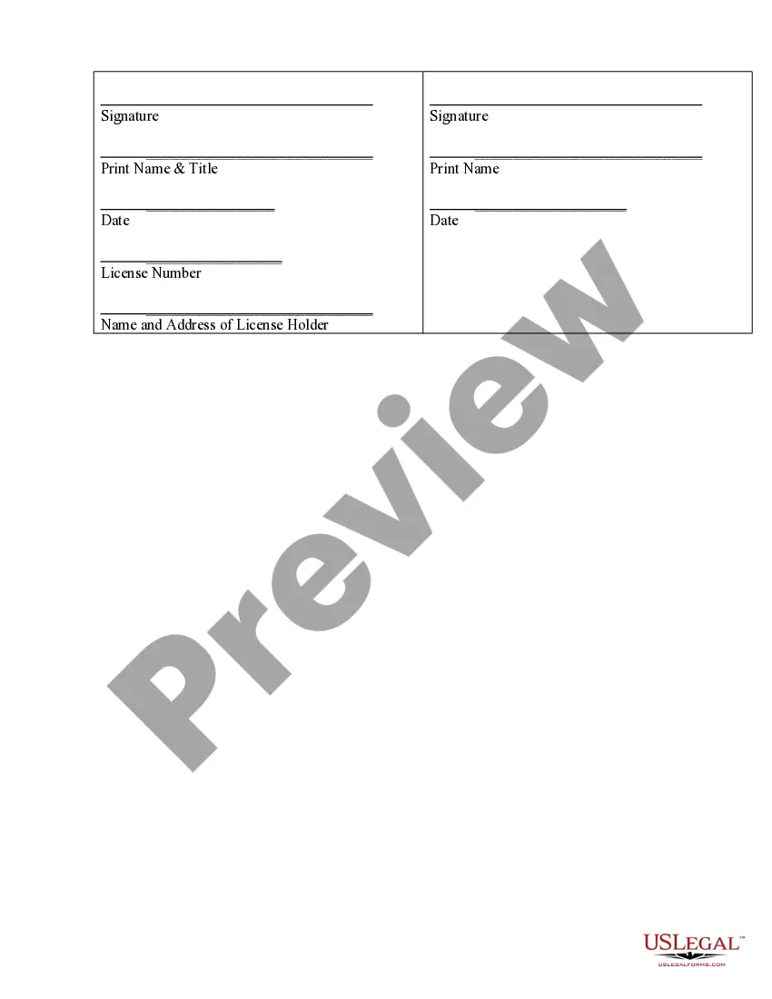 Preview Foundation Contract for Contractor