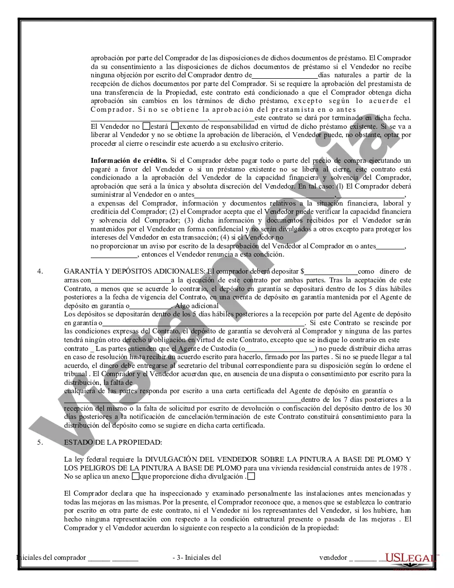 Preview Contrato de Compraventa de Bienes Inmuebles sin Corredor para Acuerdo de Venta de Casa Residencial