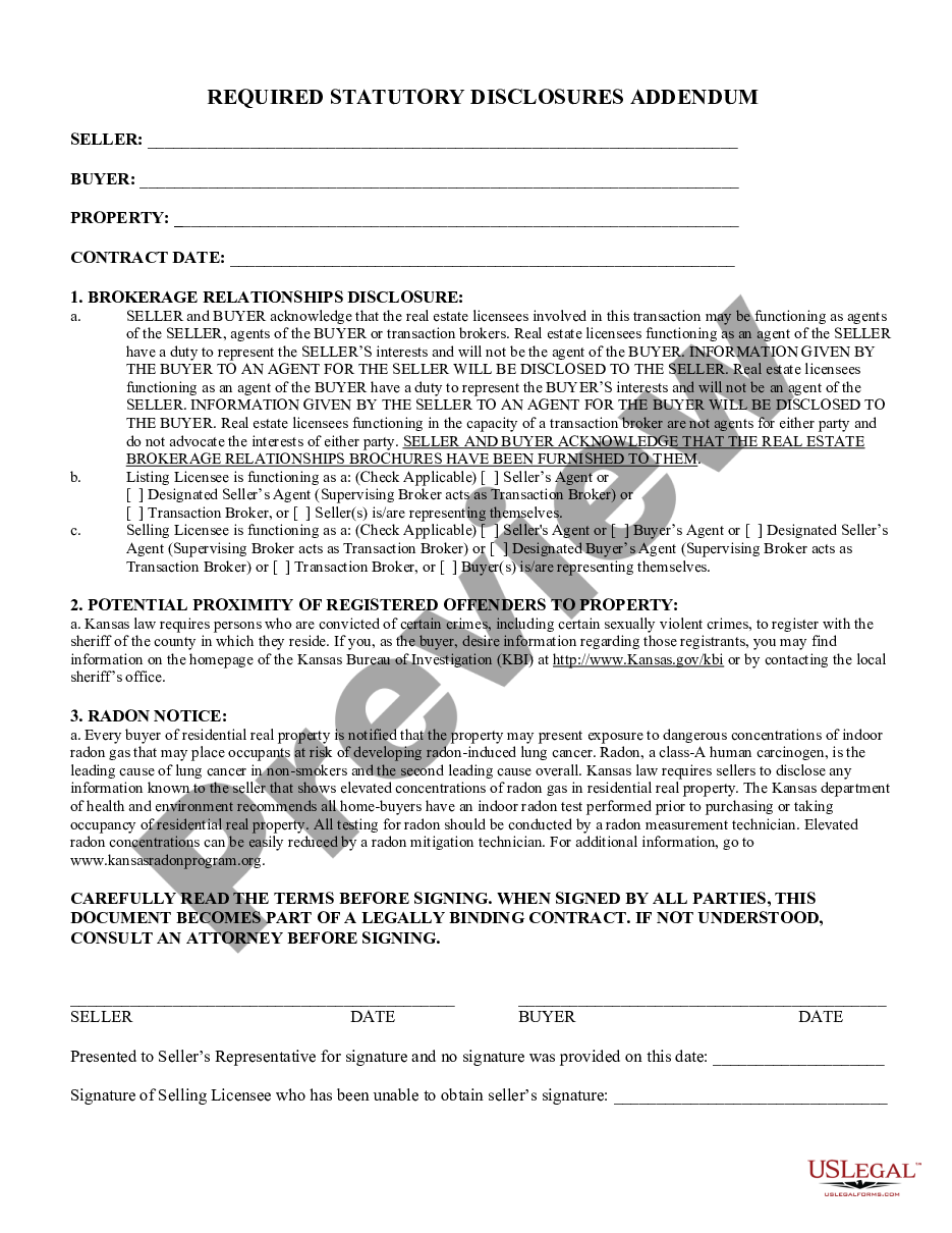 page 9 Contract for Sale and Purchase of Real Estate with No Broker for Residential Home Sale Agreement preview