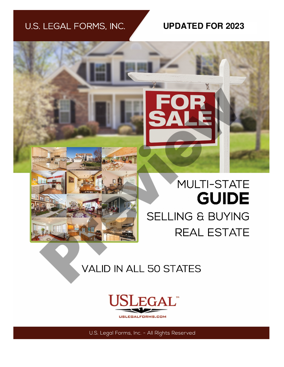 form LegalLife Multistate Guide and Handbook for Selling or Buying Real Estate preview