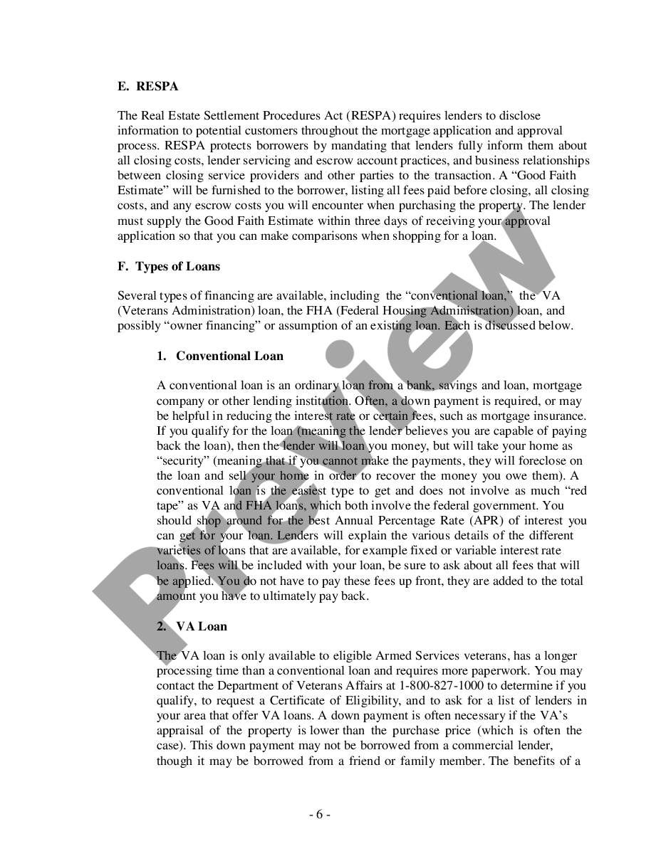 page 7 LegalLife Multistate Guide and Handbook for Selling or Buying Real Estate preview