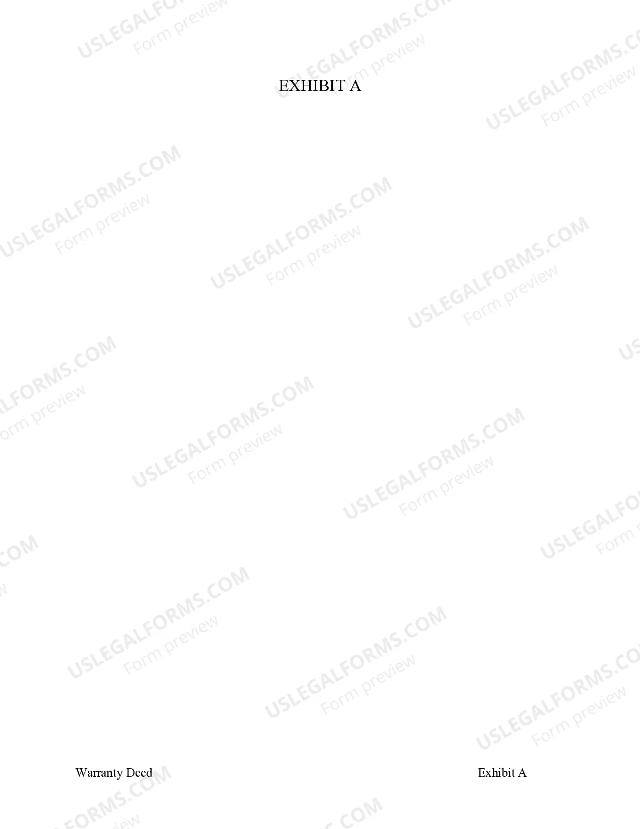 Preview Warranty Deed - Trust to an Individual