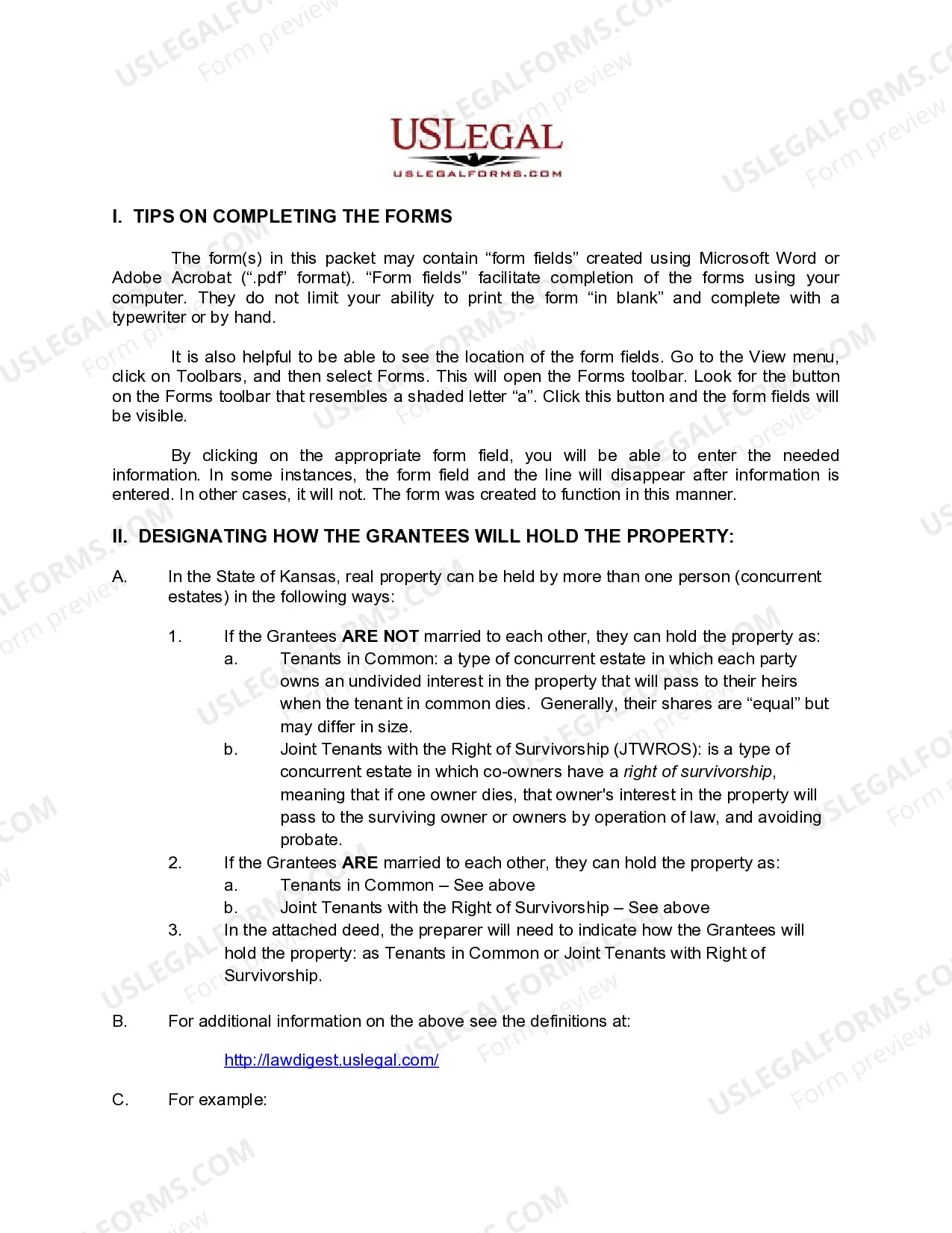 Preview Quitclaim Deed from Husband and Wife to Two Individuals